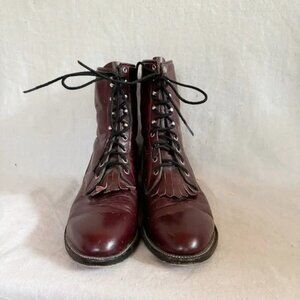 Justin lace-up Ropers 13b